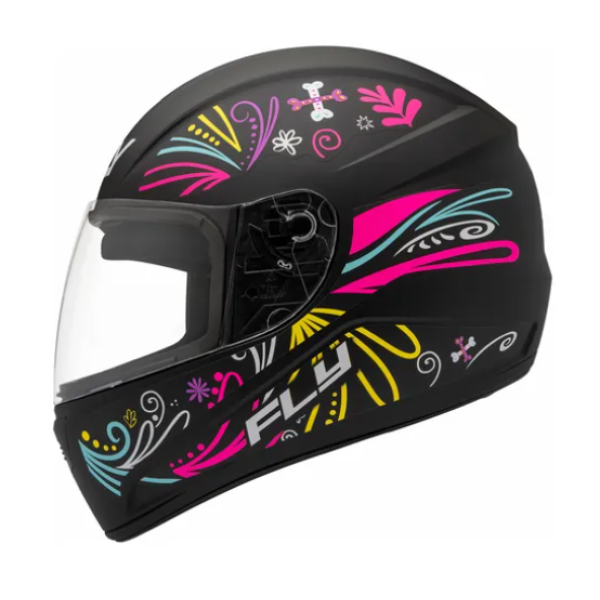 Capacete Fly F9 Hg Fiesta Fosco