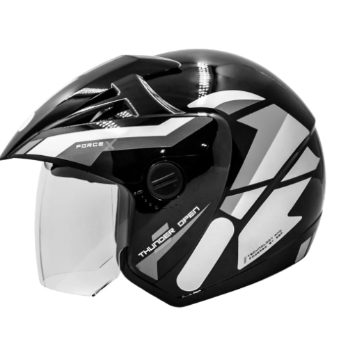 Capacete Ebf Thunder Open Steel