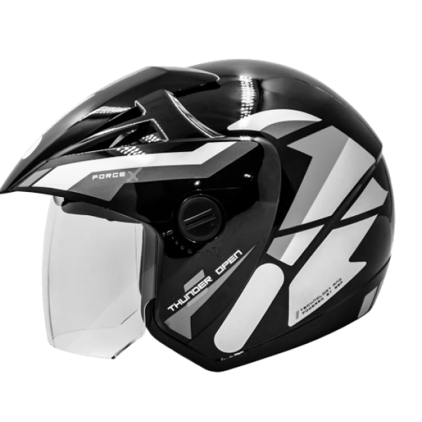 Capacete Ebf Thunder Open Steel 