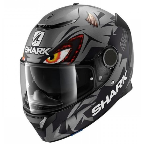 CAPACETE SHARK SPARTAN LORENZO DIABLO AUST GP MATT AKA