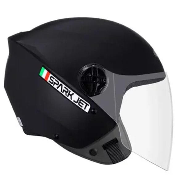 Capacete Ebf Spark Jet Solid Fosco