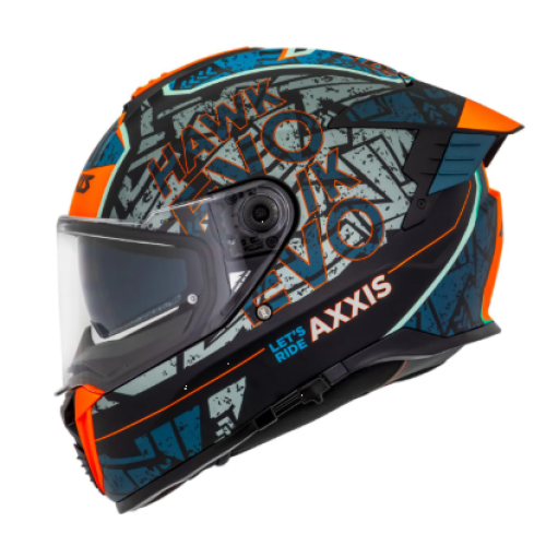 Capacete Axxis Hawk Sv Evo Lets Ride B7 58