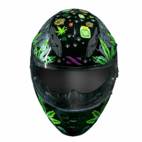 Capacete Norisk Ff302 Magic Seeds Green 56