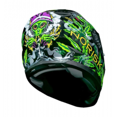 Capacete Norisk Ff302 Magic Seeds Green 56