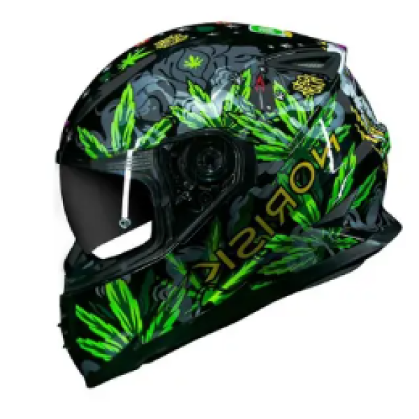 Capacete Norisk Ff302 Magic Seeds Green 56