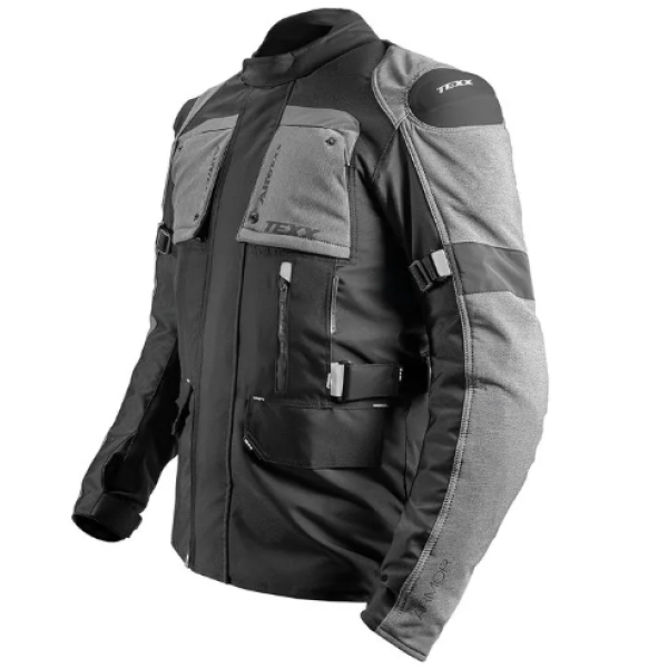 Jaqueta Texx Armor Masculina Preto Cinza