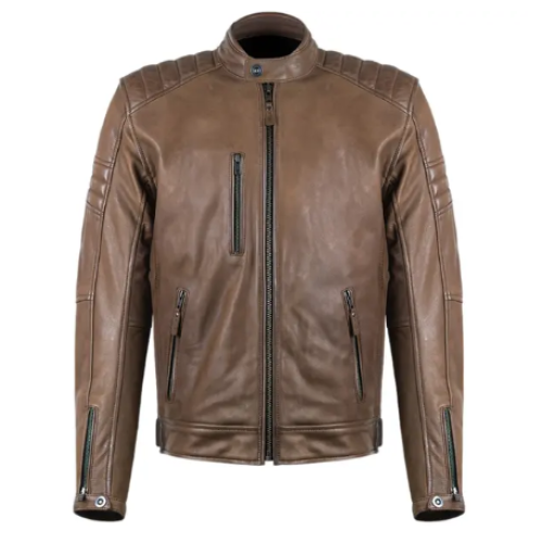 Jaqueta Asw Couro Topgun Marrom