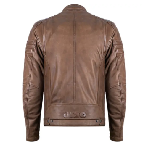 Jaqueta Asw Couro Topgun Marrom