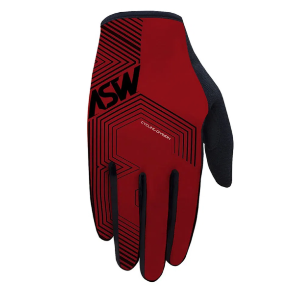 LUVA ASW FLEX POLYGON VERMELHO