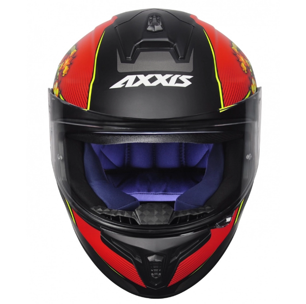 CAPACETE AXXIS DRAKEN BOMB MATT BLACK/RED - Pilotaggio