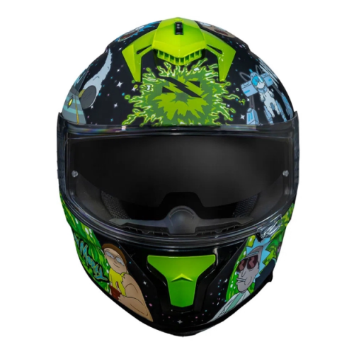 CAPACETE NORISK STRADA RICKY AND MORTY BLK