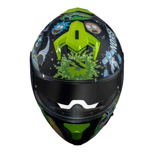 CAPACETE NORISK STRADA RICKY AND MORTY BLK