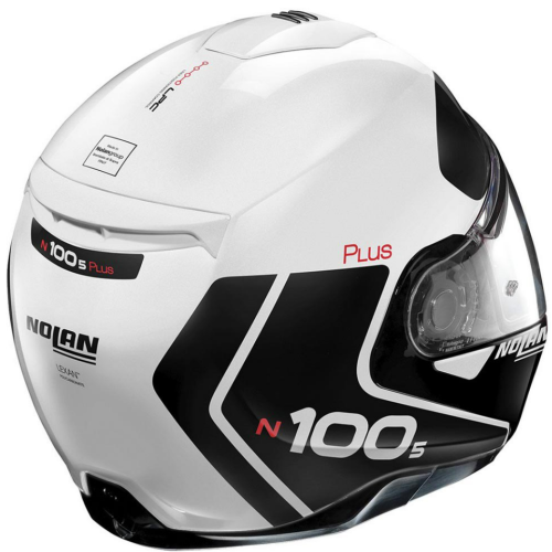 CAPACETE NOLAN N100-5 PLUS DISTINCTIVE BRANCO