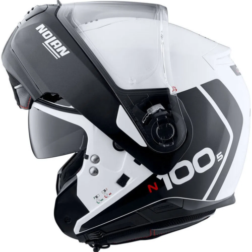 CAPACETE NOLAN N100-5 PLUS DISTINCTIVE BRANCO