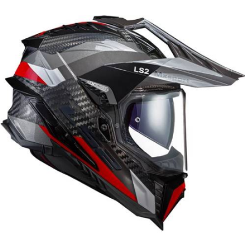 CAPACETE LS2 EXPLORER C MX701 FRONTIER TIT/RED