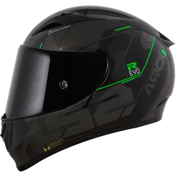 CAPACETE LS2 FF323 ARROW R TECHNO BLK/GRY/GRE