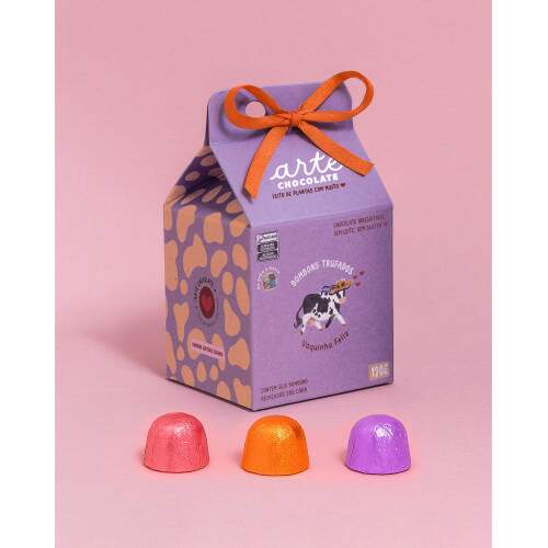 Caixa Bombons Vaquinha Feliz 6 unidades 120g