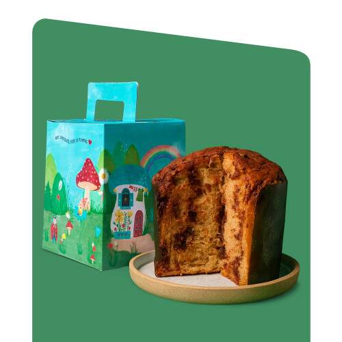 Kit Natal Vegano Chocotone + Creme de Baru & Cacau