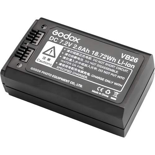 BATERIA RECARREGVEL GODOX VB26A PARA FLASH GODOX V1 E V860 III