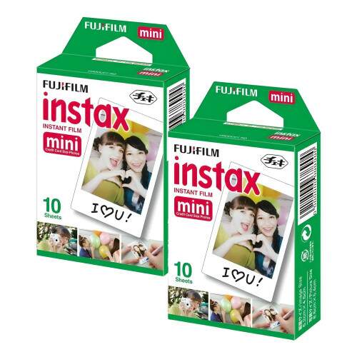 FILME INSTANTNEO FUJIFILM INSTAX- TOTAL DE 20 FOTOSn