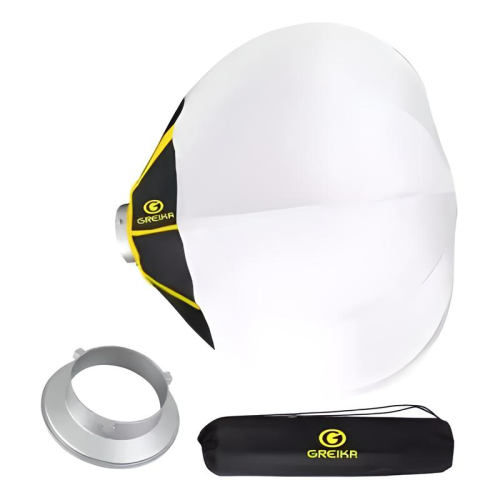 Softbox Balao Chines 45cm Greika Bowens Para Luz Continua