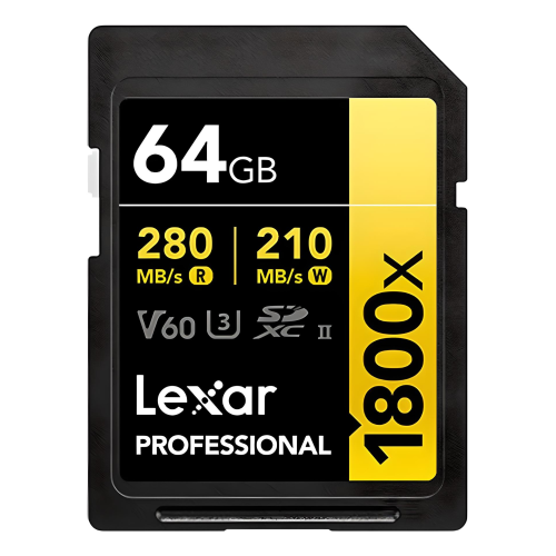 Carto De Memria Lexar 64gb V60 GOLD 