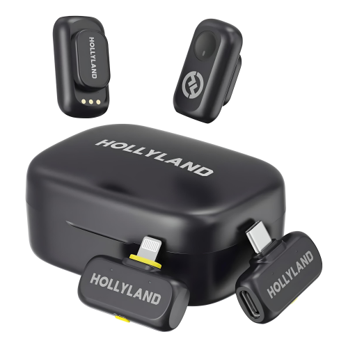 Microfone Hollyland Lark A1 Combo para celular