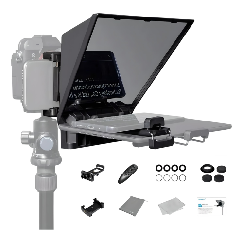 Teleprompter Para Cmera E Celular 8 Porttil Porttil T2pa