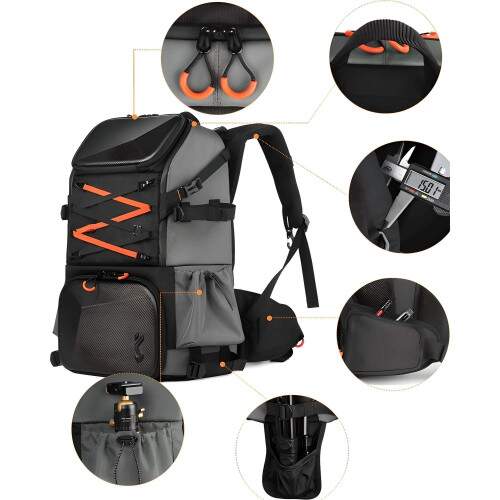 Mochila para Cmera K&F Beta Backpack - Preto 32L
