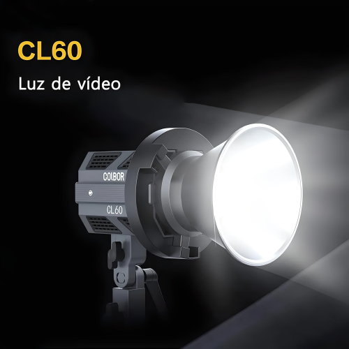 Colbor Cl60 65w Cob Luz De Vdeo Bicolor Iluminador Led