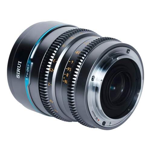 Lente Sirui 16mm T1.2 S35 Cine Night Walker Manual Cor Preto para sony