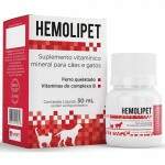 Hemolipet Suplemento Vitamnico 30mL para Ces e Gatos
