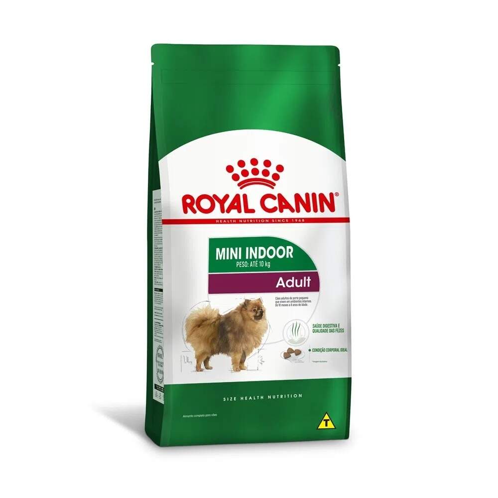Ração Royal Canin Dog Mini Indoor Cachorros Adultos - HonjoPet
