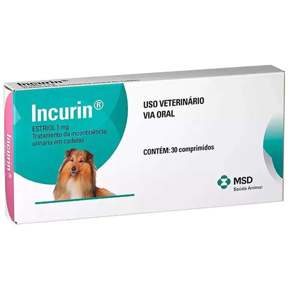 Incurin Estriol 1mg 30 comprimidos HonjoPet Pet Shop