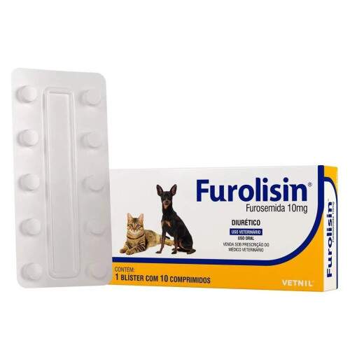 Furolisin 10mg Display Com 10 comprimidos