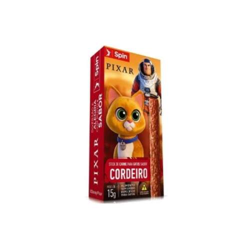 Petisco Stick Spin Pet Lightyear para Gatos Sabor Cordeiro - 15g