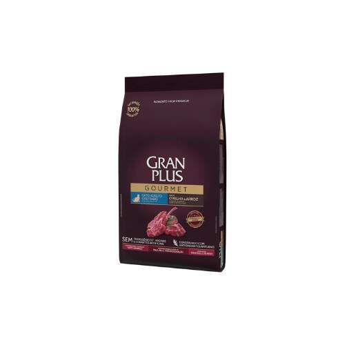 Rao GranPlus Gourmet Gatos Adultos Castrados Ovelha e Arroz