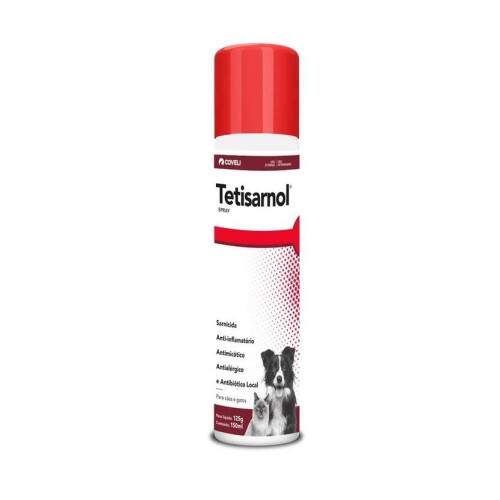 Tetisarnol Spray Sarnicida para Ces e Gatos 125g - 150ml