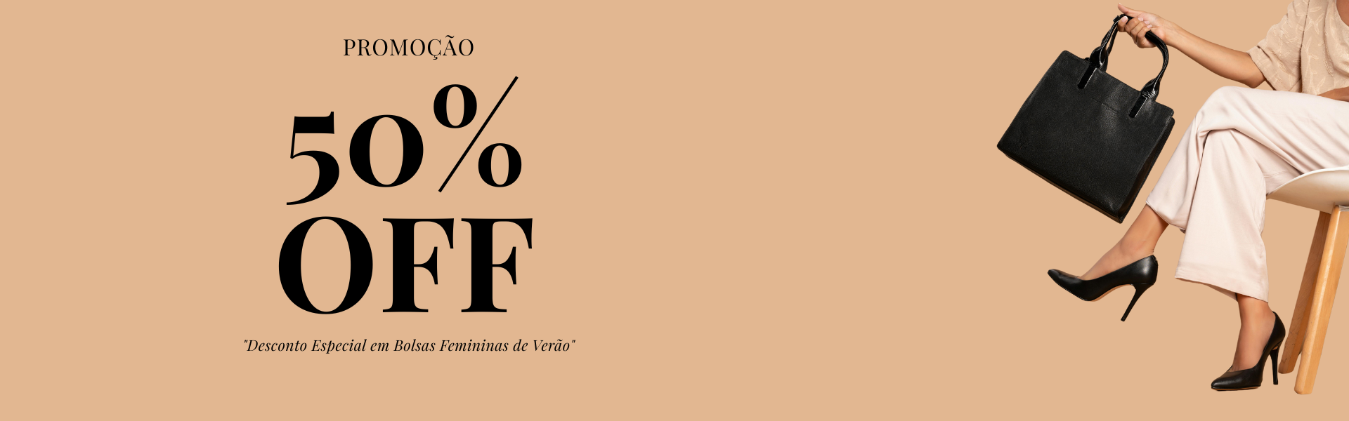 Banner oferta de bolsa