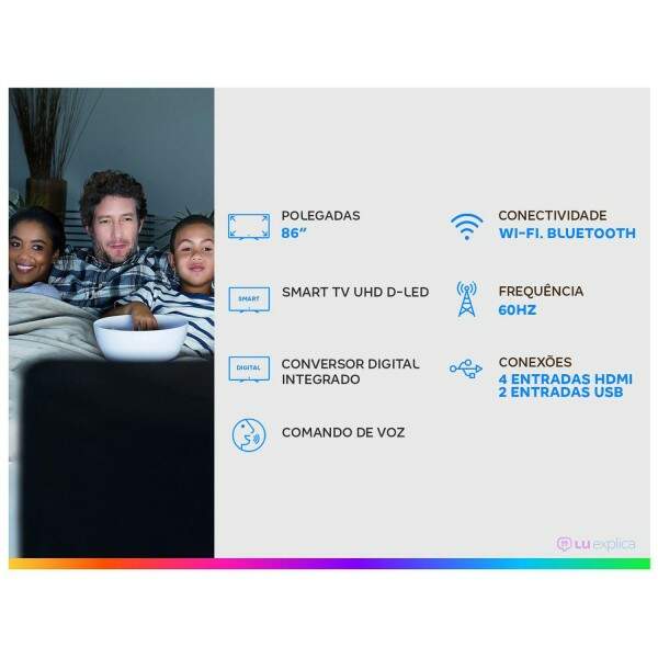 Smart TV UHD D-LED 55