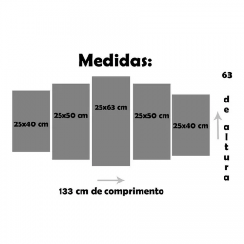 Quadros Mosaico 5 peas Star Wars