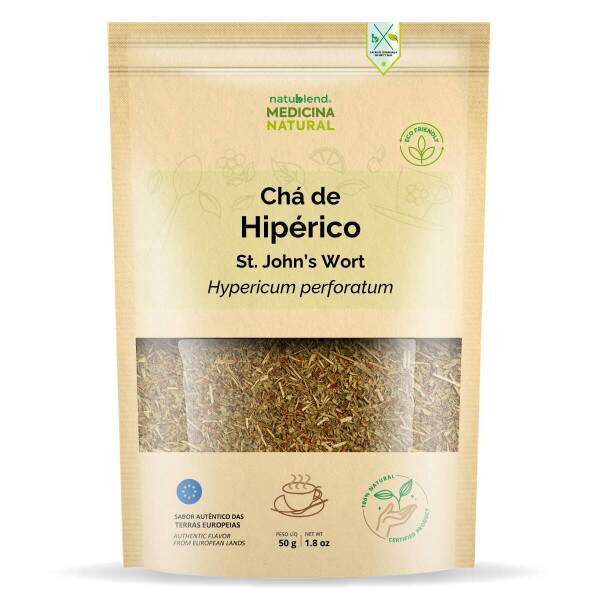 Ch de Hiprico - Hypericum perforatum - Erva-de-So-Joo - 50g