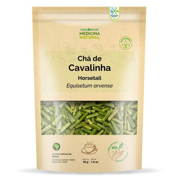 Ch de Cavalinha - Equisetum arvense - Aroma Suave e Perfil Vegetal - 50g