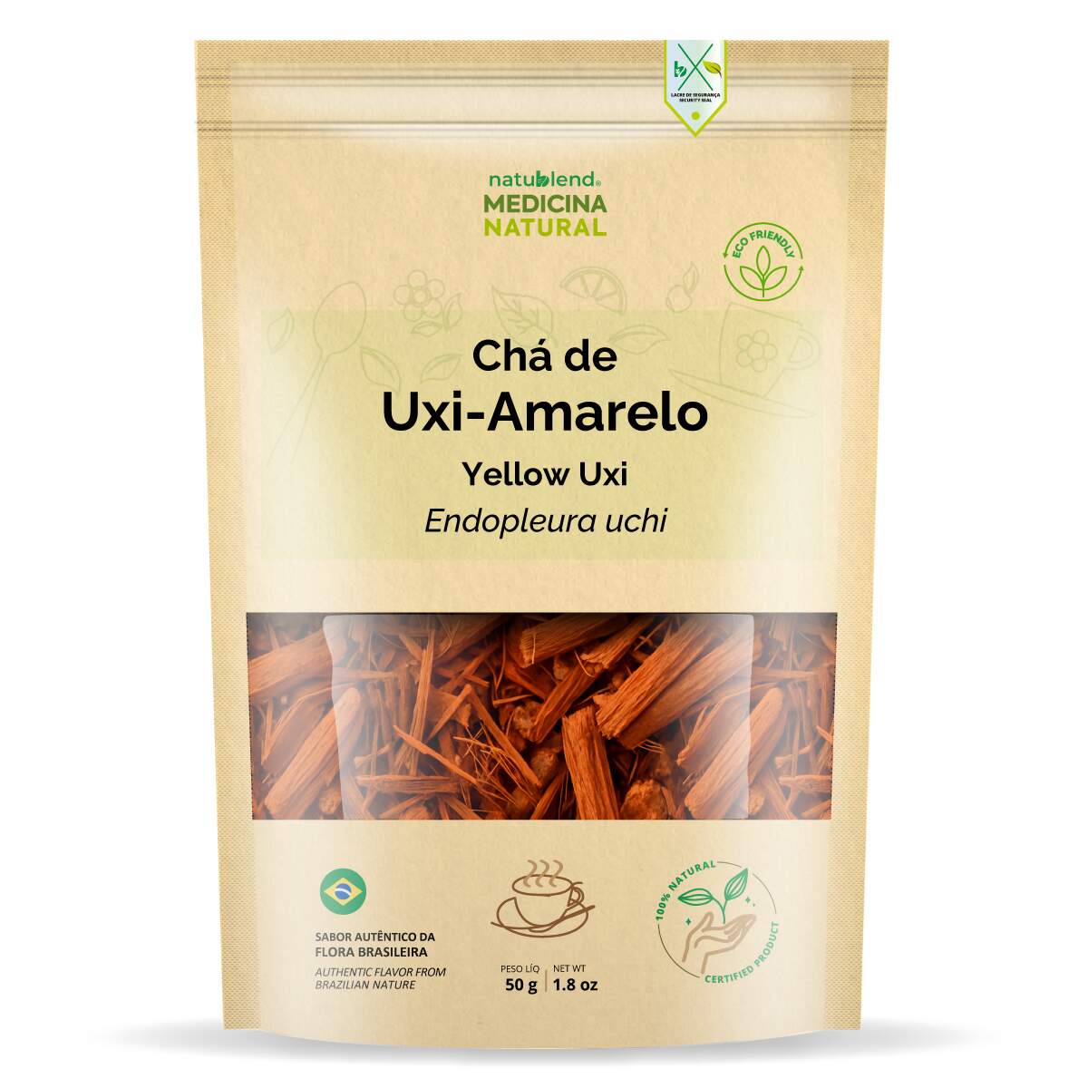 Chá de Uxi Amarelo - Nativa da Amazônia - Perfil Aromático Amadeirado - 50g