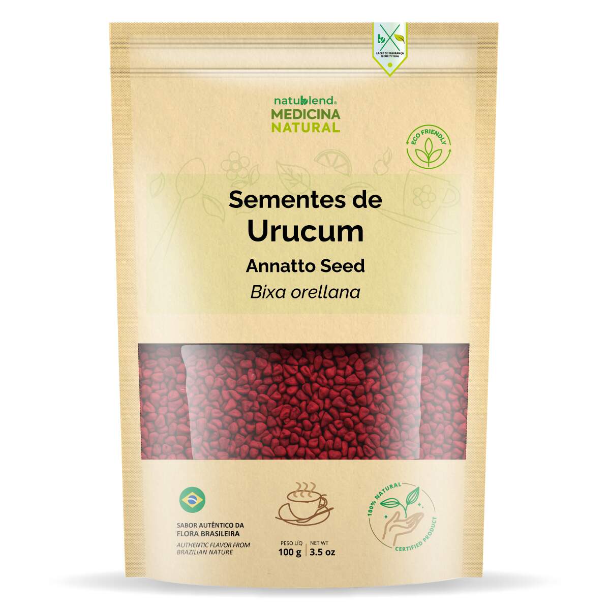 Urucum - Tradição Brasileira em Sementes Selecionadas - 100g