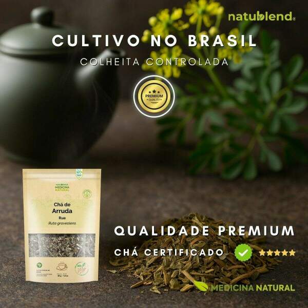 Ch de Arruda - Ruta graveolens - 50g - Tradio Herbal Brasileira