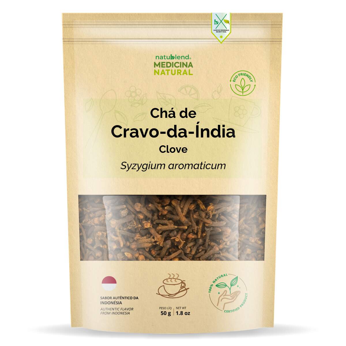 Cravo da Índia - Importado da Indonésia - Especiaria Aromática - 50g