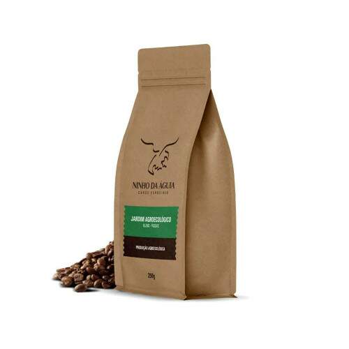 Caf Especial Blend Passas - Caramelo e Frutas Secas - Jardim Agroecolgico - Ninho da guia - Gros - 250g