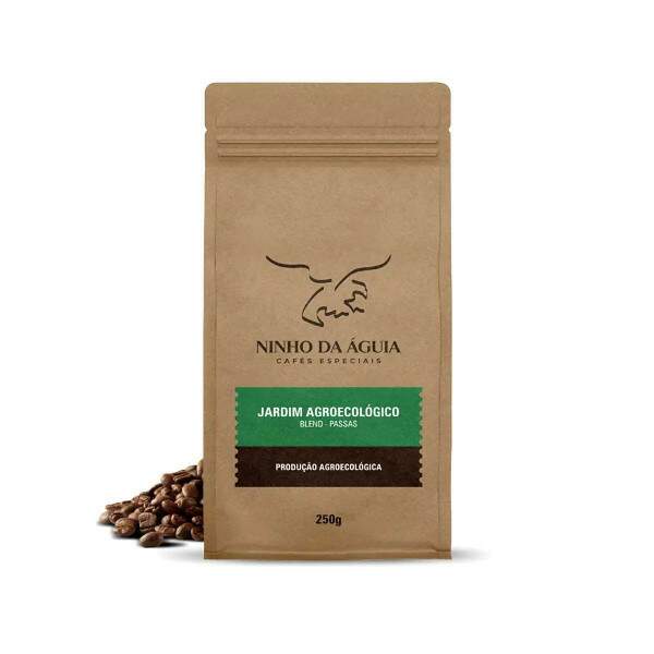 Caf Especial Blend Passas - Caramelo e Frutas Secas - Jardim Agroecolgico - Ninho da guia - Gros - 250g