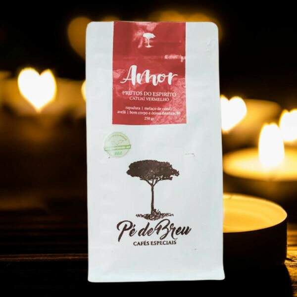 Caf Especial Amor - Microlote Frutas Vermelhas e Garapa - P de Breu - Gros - 250g